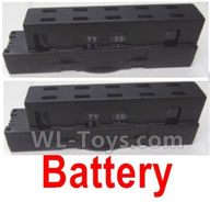 Wltoys Q636-B Parts-13-02 Q626-24 LI-Poli Battery(2pcs)-3.7V 700MAH 20C,Wltoys Q636-B RC Quadcopter Drone Spare Parts Accessories,Wltoys Wltech Q636 Q636-B Replacement Accessories